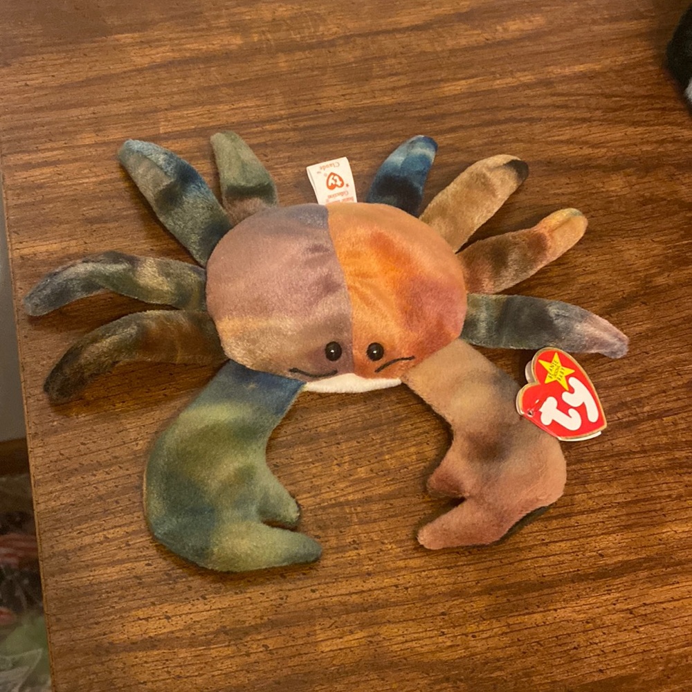 💜 5/$16 💜 NWT 1996 Claude Beanie Baby